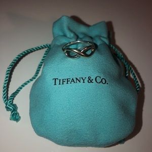 Tiffany & Co. Infinity Ring- size 6.5